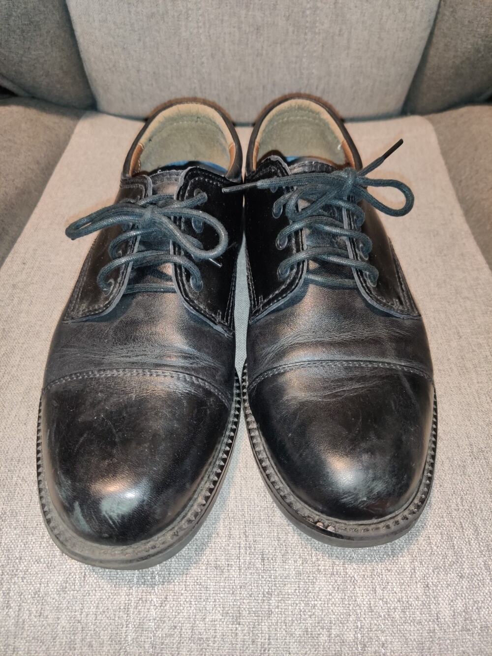 Dockers Gordon Men's Black Oxfords & Lace Ups Cap Toe Shoes Size 9